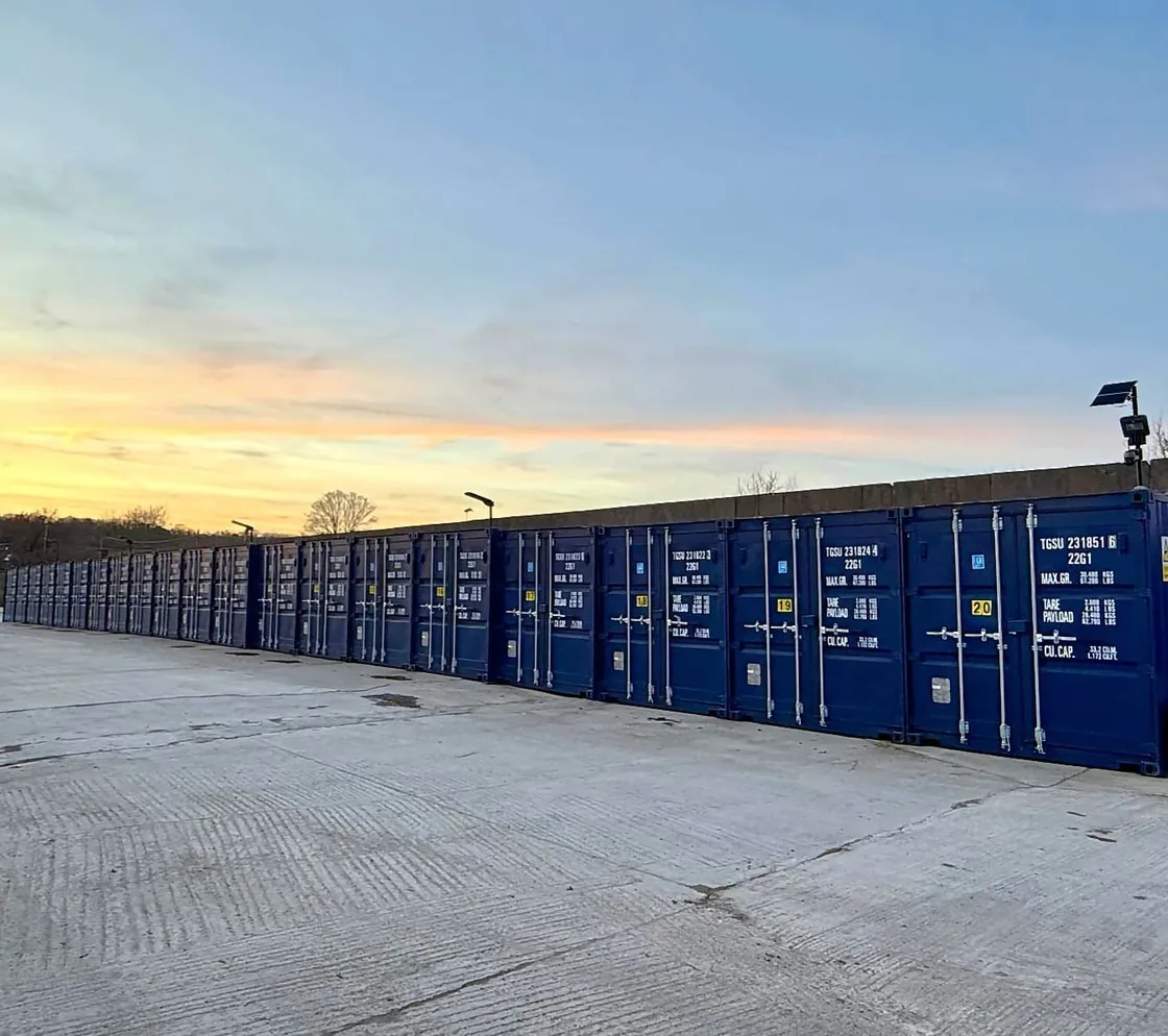 Container Lane Perspective